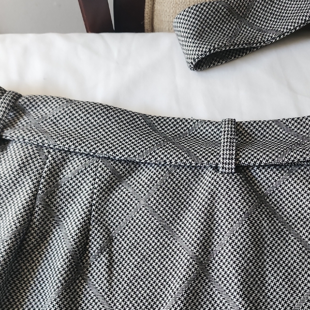 Cato Gray Belted A-Line Skirt - Picture 7 of 12